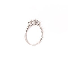 Золотое кольцо с бриллиантами ZGRP-15844VDW цена и информация | Кольца | 220.lv