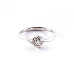 Золотое кольцо с бриллиантом ZGRC3160DI цена и информация | Кольца | 220.lv
