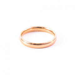 Золотое обручальное кольцо с комфортной посадкой ZG3MM/1 цена и информация | Кольца | 220.lv