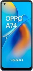 Oppo A74, 128 GB, Dual SIM, Blue cena un informācija | Mobilie telefoni | 220.lv