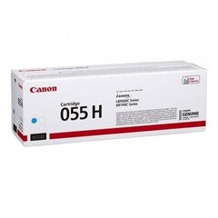 Canon Cartridge 055H Cyan (3019C002), цена и информация | Картриджи для лазерных принтеров | 220.lv