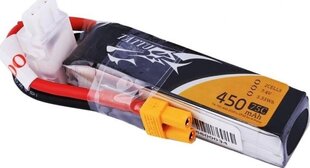 Akumulators Tattu 450mAh 7.4V 75C 2S1P Long XT30 цена и информация | Smart устройства и аксессуары | 220.lv