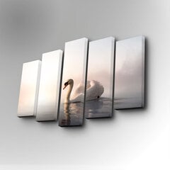 Репродукция из пяти частей Лебедь цена и информация | Картины | 220.lv