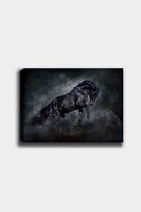 Репродукция Черная лошадь цена и информация | Картины | 220.lv