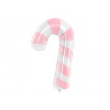 Folija balons Candy cane, 50x82cm, rozā cena un informācija | Baloni | 220.lv