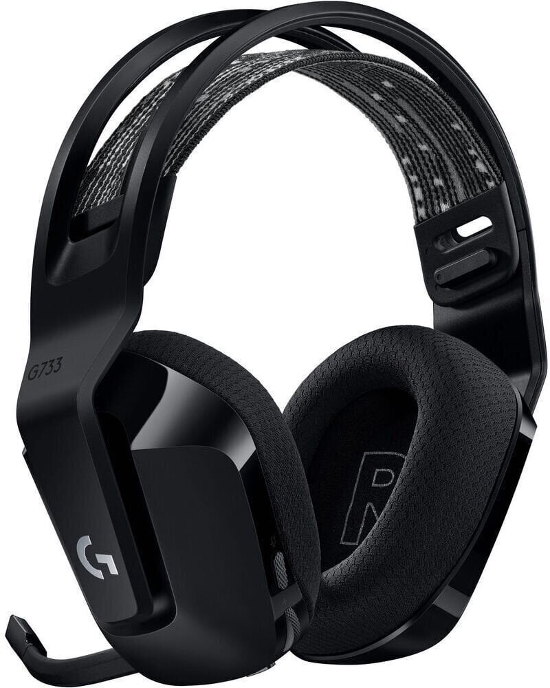 Logitech G733 Lightspeed Black Wireless цена и информация | Austiņas | 220.lv