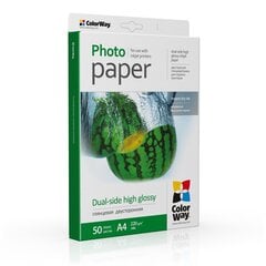 Biroja papīrs ColorWay A4 220 g/m 50 lapas cena un informācija | Burtnīcas un papīra preces | 220.lv
