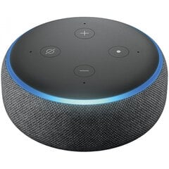 Amazon Echo Dot 3, antracīta krāsā cena un informācija | Smart ierīces un piederumi | 220.lv