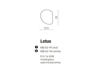 Azzardo sienas lampa Lotus White cena un informācija | Sienas lampas | 220.lv