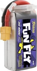 Akumulators Tattu Funfly 1550mAh 11,1V 100C 3S1P XT60 цена и информация | Smart устройства и аксессуары | 220.lv