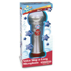 Караоке-микрофон со световыми эффектами Bontempi Toy Band Star, 41 2720 цена и информация | Развивающие игрушки | 220.lv