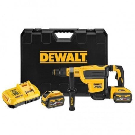 Akumulatora perforators 54V 2x9Ah SDS-MAX DeWALT DCH614X2-QW cena un informācija | Perforatori | 220.lv