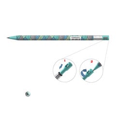 Mehāniskais zīmulis ErichKrause ColorTouch® Emerald Wave 2.0 mm (24 gab.) cena un informācija | Rakstāmpiederumi | 220.lv