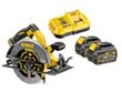 Dewalt DCS576T2 54V XR Flexvolt ripzāģis 190 mm (2 x 6,0 Ah akumulatori) цена и информация | Zāģi, ripzāģi | 220.lv