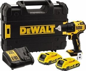 Аккумуляторная дрель-шуруповерт 18В 2x2Aч DeWALT DCD708D2T-QW цена и информация | Шуруповерты, дрели | 220.lv