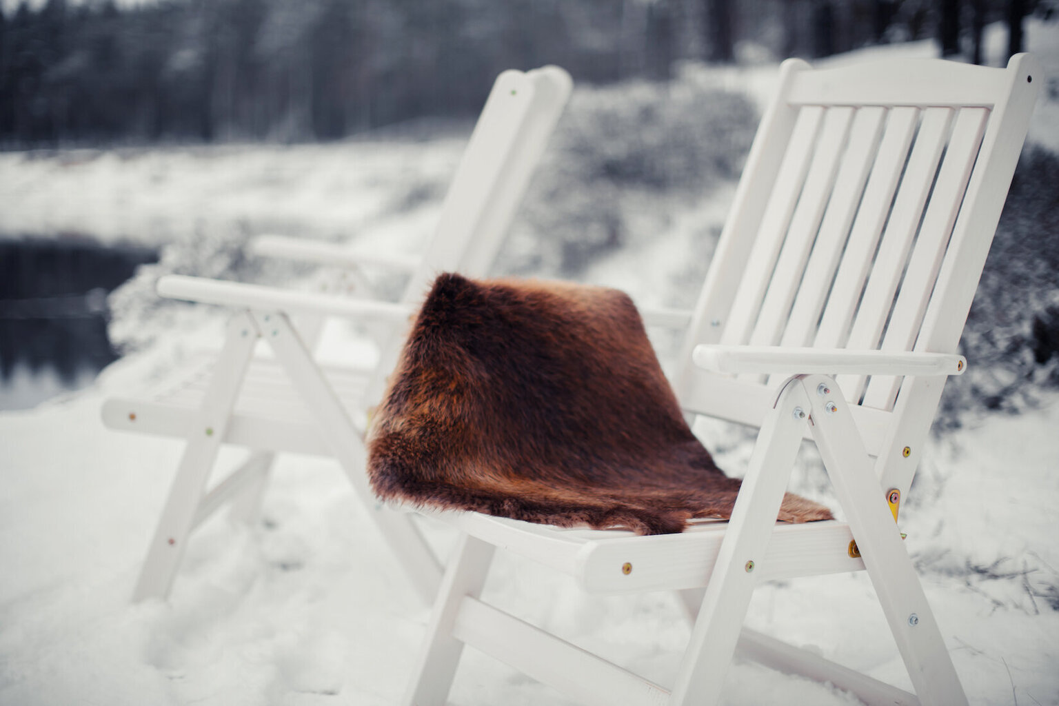 Salokāms terases krēsls "Bavaria" Balts, Folkland Home cena un informācija | Dārza krēsli | 220.lv