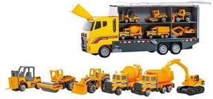 Игрушечный грузовик TIR с 6 машинами цена и информация | Игрушки для малышей | 220.lv
