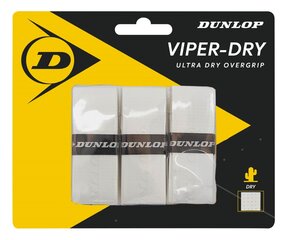 Raketes tinums Dunlop VIPERDRY 3gab. цена и информация | Товары для большого тенниса | 220.lv