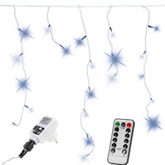 Aizkars 200 LED ar pulti un dimmeri "Premium Intelligence", auksti balts, 10 m cena un informācija | Ziemassvētku lampiņas, LED virtenes | 220.lv