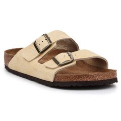 Čības vīriešiem Birkenstock Arizona BS M 1018938, bēšas cena un informācija | Vīriešu iešļūcenes, čības, sandales | 220.lv