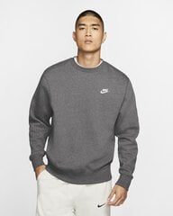 Vīriešu džemperis Nike NSW Club Crew M BV2662 071, pelēks цена и информация | Мужские толстовки | 220.lv