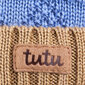 Cepure zēniem TuTu no merino vilnas, brūna/zila cena un informācija | Ziemas apģērbs bērniem | 220.lv