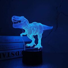 3D дракон, красочный цена и информация | Настольные светильники | 220.lv