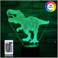 3D drakons, krāsains цена и информация | Galda lampas | 220.lv