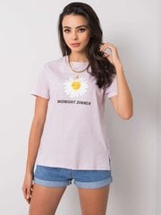 Женская рубашка-поло с короткими рукавами, фиолетовая цена и информация | Женские футболки | 220.lv