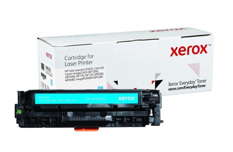 Kasetne Xerox HP CC531A, ciāna krāsa cena un informācija | Kārtridži lāzerprinteriem | 220.lv