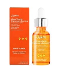 Mitrinošs un balinošs sejas serums Jumiso All Day Vitamin, 30 ml cena un informācija | Serumi sejai, eļļas | 220.lv