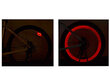 Sarkans LED velosipēdu riteņu apgaismojums "BUMERANGS", 2 gab. cena un informācija | Velo lukturi un atstarotāji | 220.lv