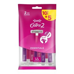 Vienreizlietojamie skuvekļi Wilkinson Sword Extra 2 Beauty, 15 gab. цена и информация | Косметика и средства для бритья | 220.lv