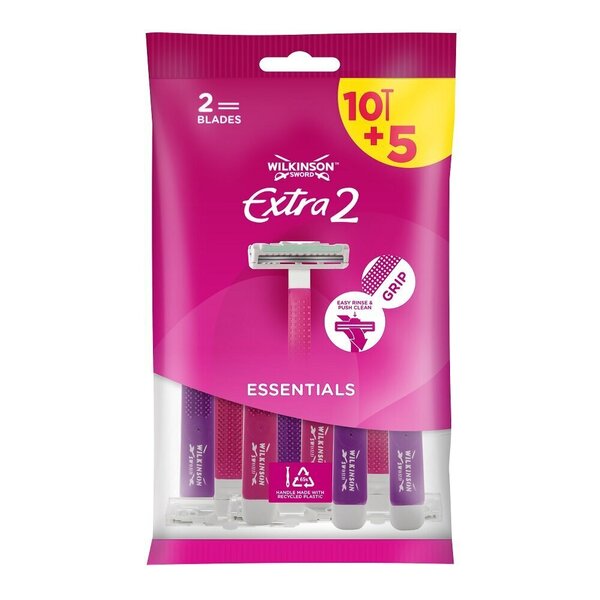 Vienreizlietojamie skuvekļi Wilkinson Sword Extra 2 Beauty, 15 gab. cena |  220.lv