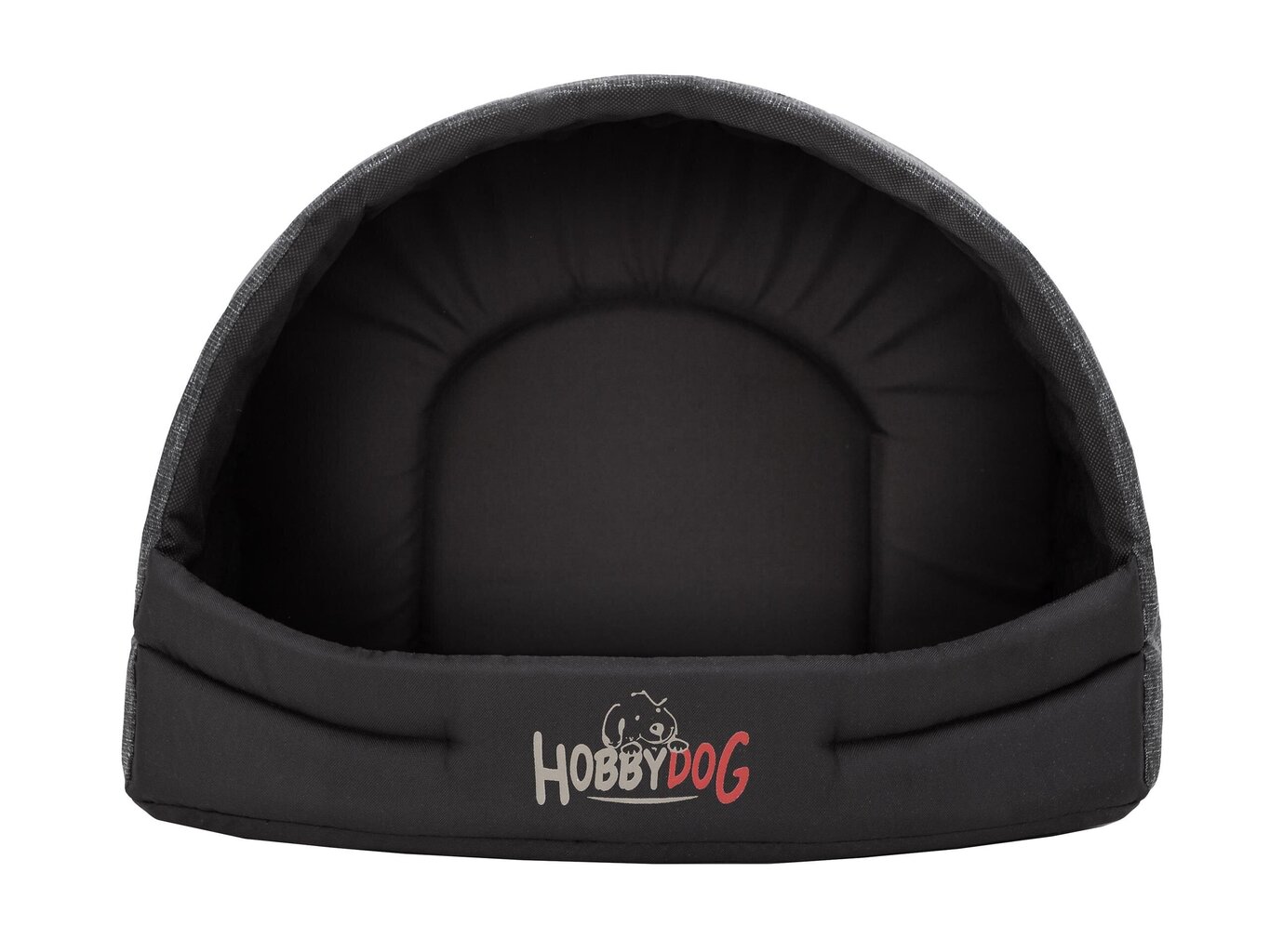Hobbydog būda Black Ekolen R4, 60x49 cm цена и информация | Suņu gultas, spilveni, būdas | 220.lv