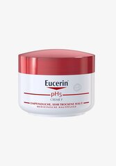 Увлажняющий крем для лица и тела Eucerin pH5, 75 мл цена и информация | Наносите на чистую кожу лица. Подержите около 10-15 минут и смойте водой. | 220.lv
