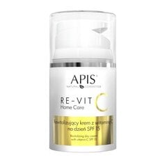 Крем для лица Apis Re-Vit C Home Care SPF15, 50 мл цена и информация | Наносите на чистую кожу лица. Подержите около 10-15 минут и смойте водой. | 220.lv