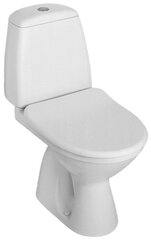 WC pods KOLO SOLO, ar tvertni, ar vertikālu izvadu, 3/6l; ūdens padeve no apakšas, komplektā ar cieto vāku 70116 цена и информация | Унитазы | 220.lv