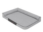 Hobbydog лежак Best Ash Grey XL, 100x66 см