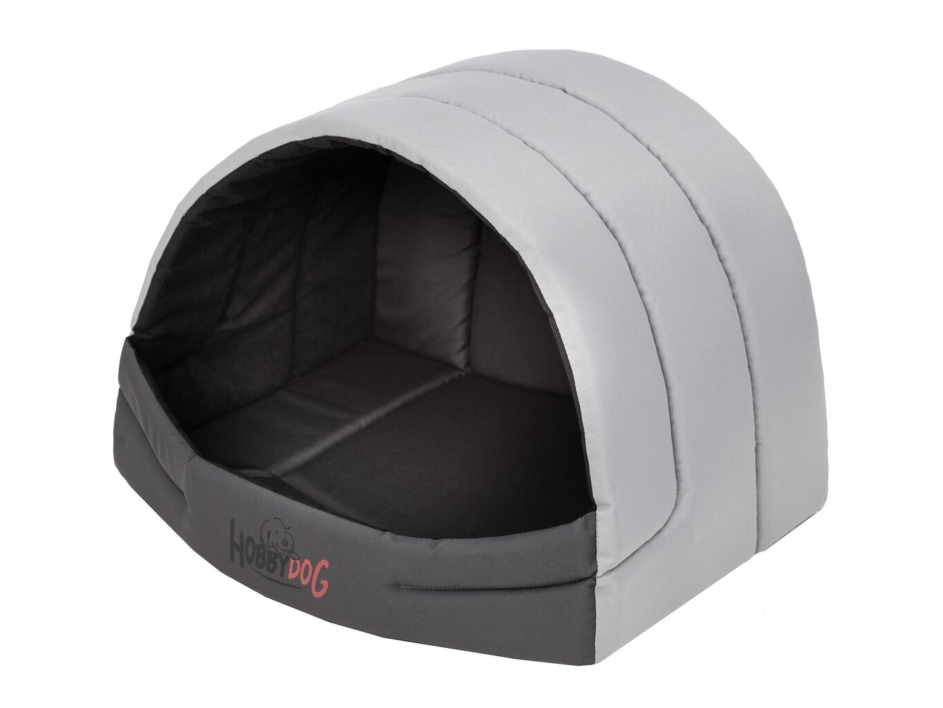 Hobbydog būda Light Grey R1, 45x33 cm cena un informācija | Suņu gultas, spilveni, būdas | 220.lv