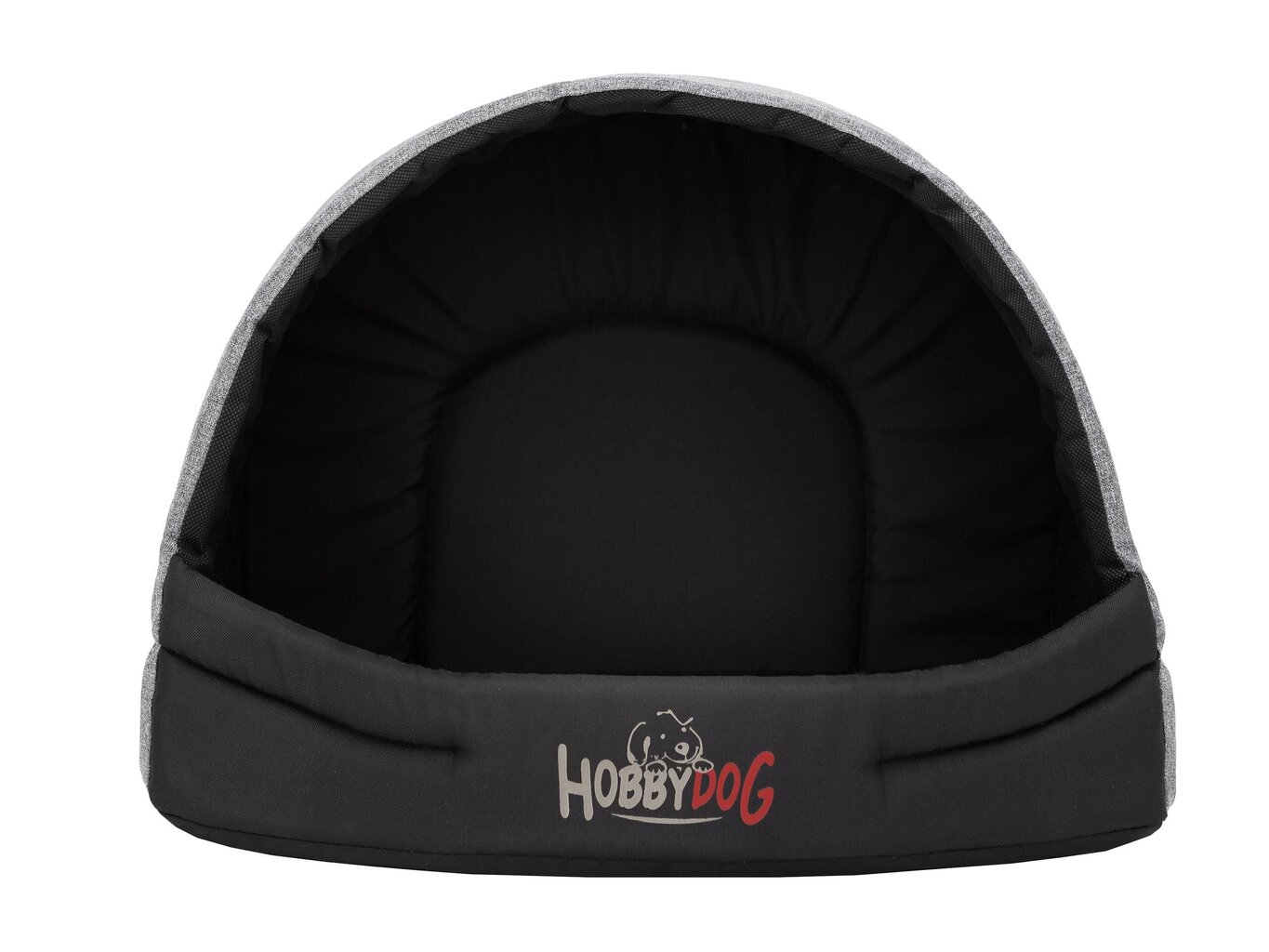 Hobbydog būda Dark Grey Ekolen R1, 45x33 cm цена и информация | Suņu gultas, spilveni, būdas | 220.lv