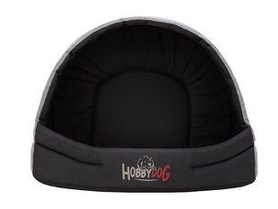 Hobbydog būda Dark Grey Ekolen R2, 50x38 cm cena un informācija | Suņu gultas, spilveni, būdas | 220.lv