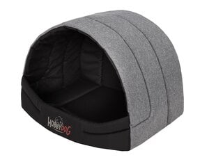 Hobbydog будка Dark Grey Ekolen R3, 55x43 см цена и информация | Лежаки, домики | 220.lv