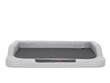 Hobbydog guļvieta Medico Standart Light Grey Ekolen/Black XXL, 120x80 cm cena un informācija | Suņu gultas, spilveni, būdas | 220.lv