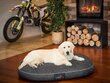 Hobbydog matracis Oval Black Ekolen XL, 108x85 cm цена и информация | Suņu gultas, spilveni, būdas | 220.lv