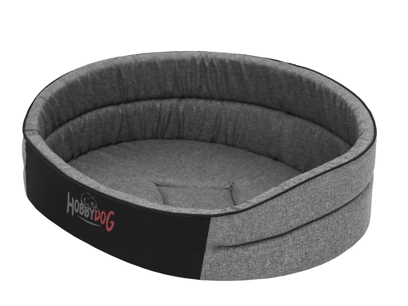 Hobbydog guļvieta Foam Dark Grey Ekolen R3, 52x38 cm cena un informācija | Suņu gultas, spilveni, būdas | 220.lv