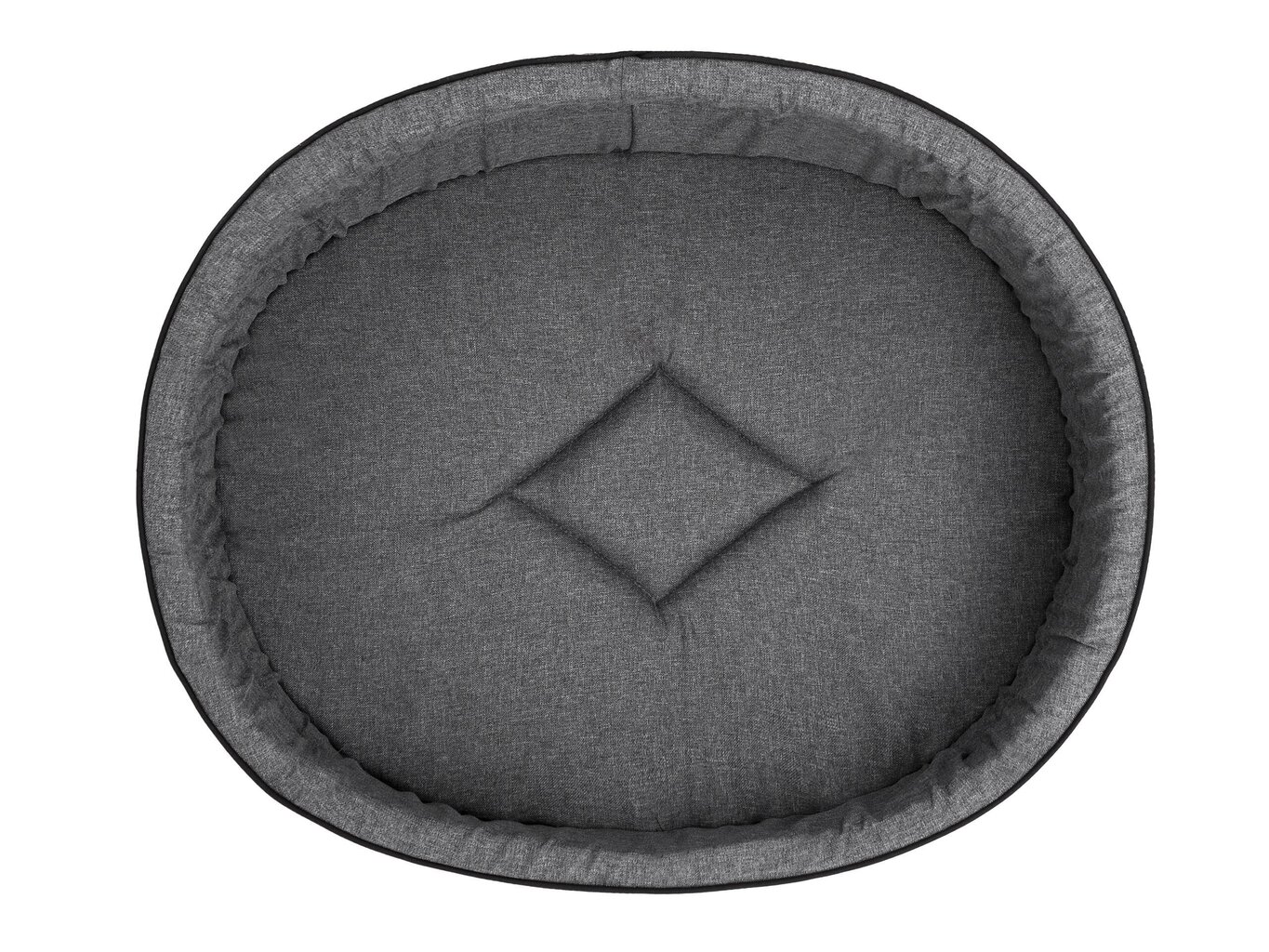 Hobbydog guļvieta Foam Dark Grey Ekolen R7, 76x62 cm cena un informācija | Suņu gultas, spilveni, būdas | 220.lv