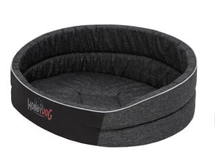 Hobbydog лежак Foam Black Ekolen R9, 87x74 см цена и информация | Лежаки, домики | 220.lv