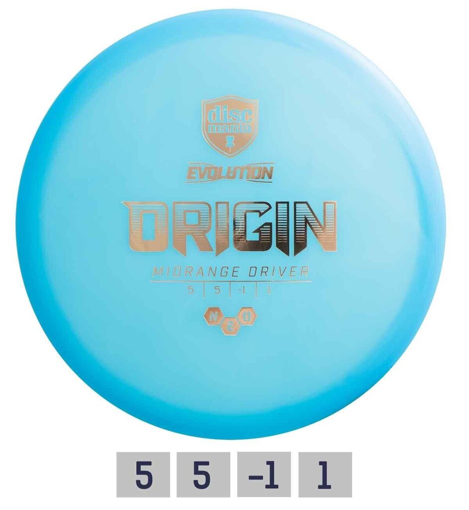 Disks Midrange Driver NEO ORIGIN 5/5/-1/1 цена и информация | Disku golfs | 220.lv