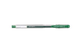 Ручка UNI UM-100 Signo (0.7) зелёный цена и информация | Письменные принадлежности | 220.lv